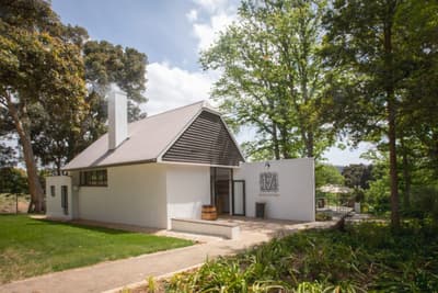 tasting room building exterior