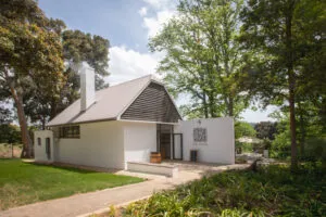 tasting room building exterior